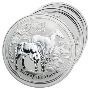 1 kg Silbermünze Lunar Serie