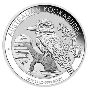 1 kg Silbermünze Kookaburra