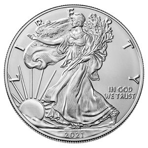 1 oz Silbermünze American Eagle