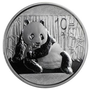 1 oz Silbermünze China Panda